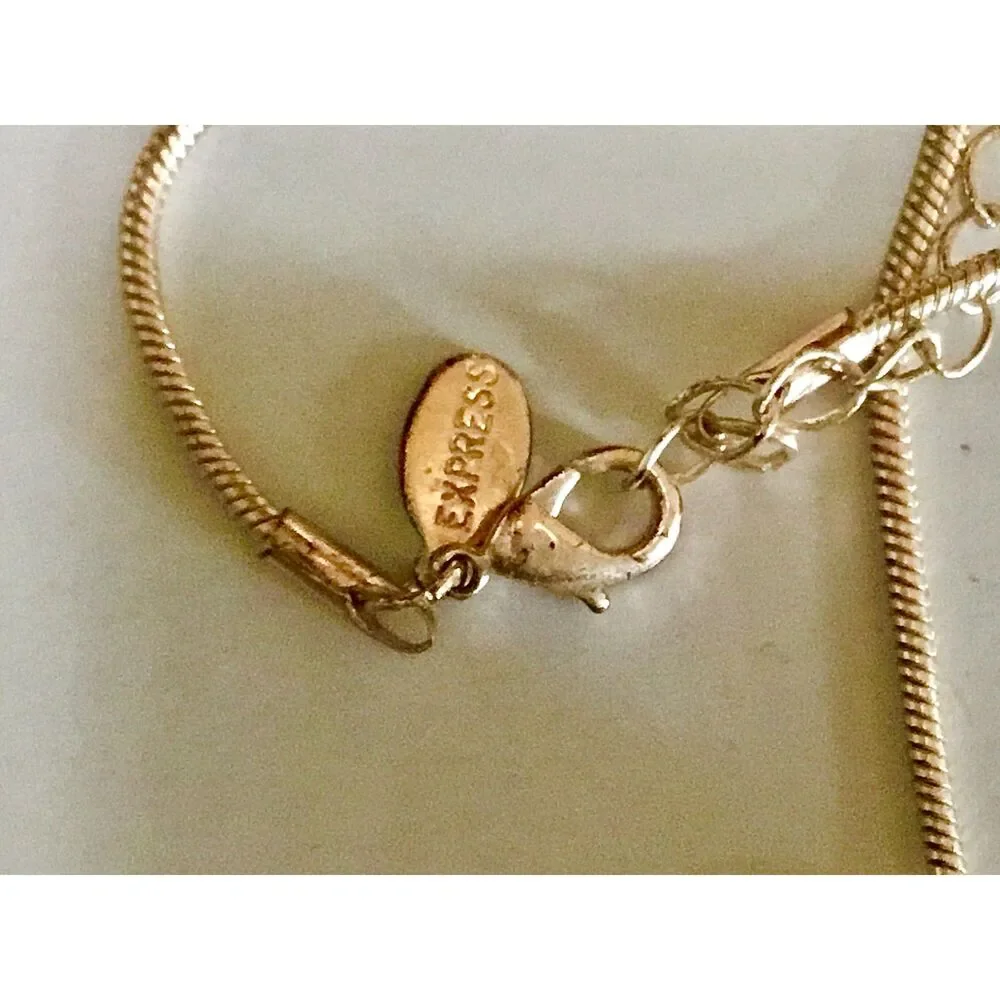 Chunky Gold Tone Slightly Punk, Perfect for Work Curated Jewelry Bundle